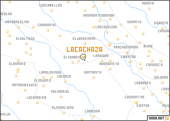 map of La Cachaza