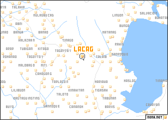 map of Lacag