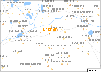 map of La Caja