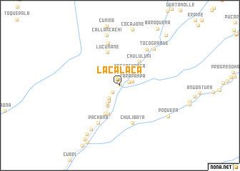 map of Lacalaca