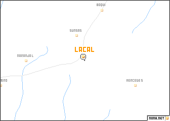 map of La Cal