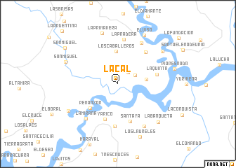 map of La Cal