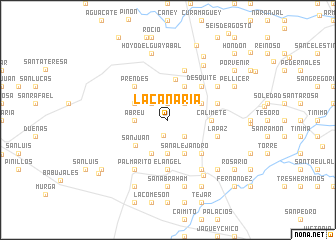 map of La Canaria