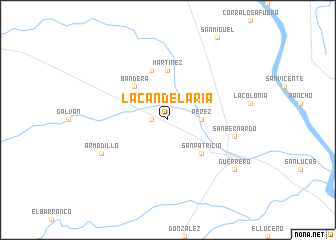 map of La Candelaria