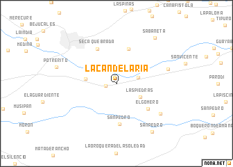 map of La Candelaria