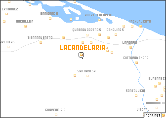 map of La Candelaria