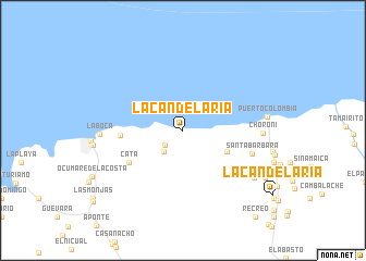 map of La Candelaria