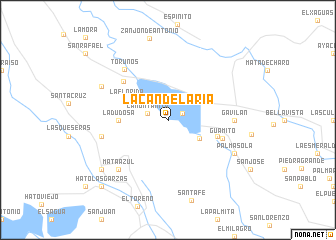 map of La Candelaria