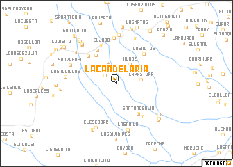 map of La Candelaria