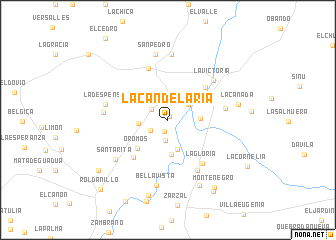 map of La Candelaria