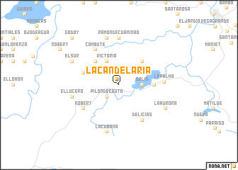 map of La Candelaria