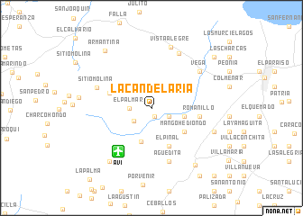 map of La Candelaria