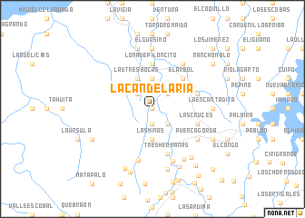 map of La Candelaria