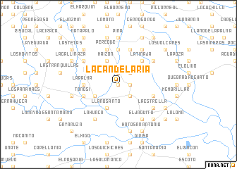 map of La Candelaria