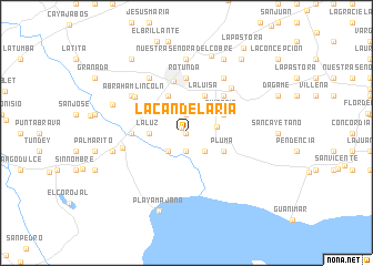 map of La Candelaria