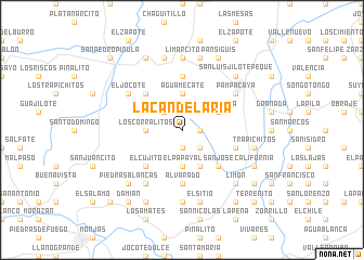 map of La Candelaria