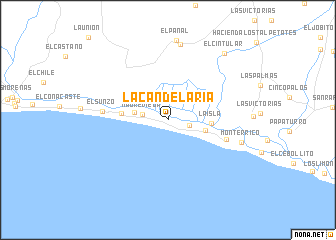 map of La Candelaria