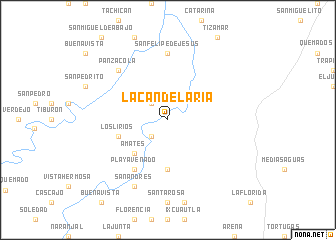 map of La Candelaria