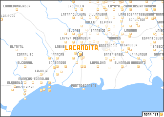 map of La Candita