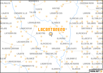 map of La Cantarera