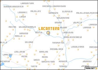 map of La Cantera