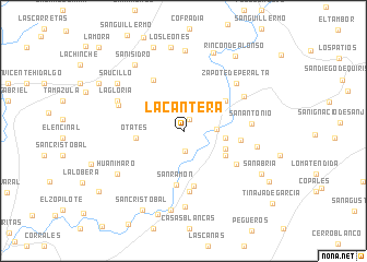 map of La Cantera