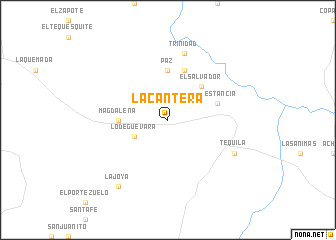 map of La Cantera
