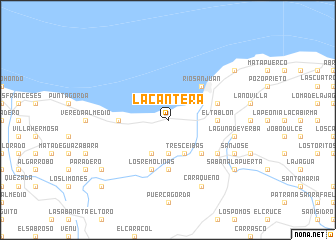 map of La Cantera