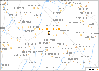 map of La Cantera