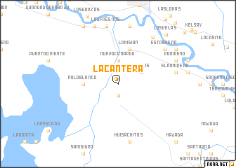 map of La Cantera