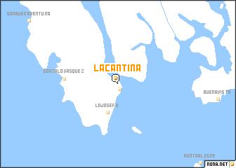 map of La Cantina