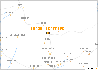 map of La Capilla Central