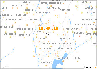 map of La Capilla