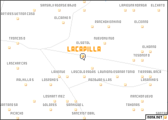 map of La Capilla