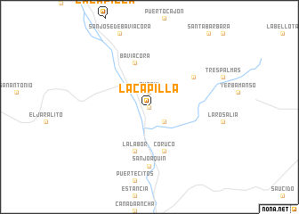 map of La Capilla