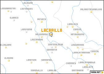 map of La Capilla