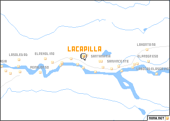 map of La Capilla