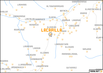 map of La Capilla