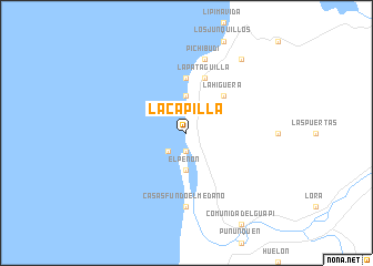 map of La Capilla