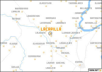 map of La Capilla