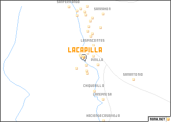 map of La Capilla