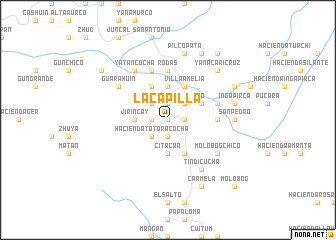 map of La Capilla