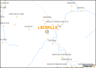 map of La Capilla