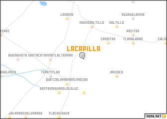 map of La Capilla