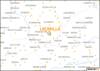 map of La Capilla