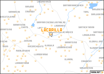 map of La Capilla