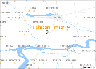 map of La Cappelletta