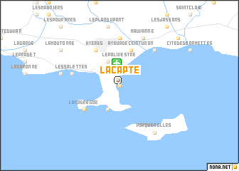 map of La Capte