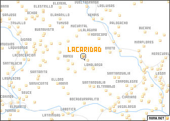 map of La Caridad