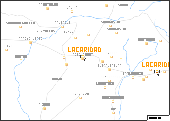 map of La Caridad